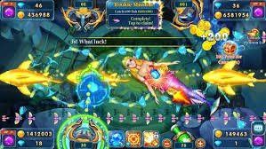 Fish Hunter arcade game interface on afterwin88 slot platform